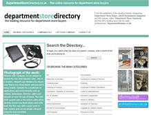 Tablet Screenshot of departmentstoredirectory.co.uk